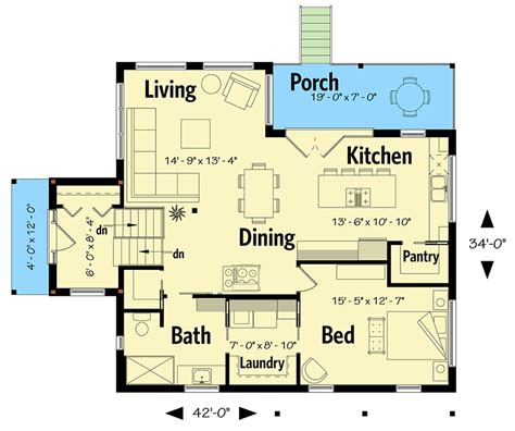 20++ Open Floor Plan House Designs - PIMPHOMEE