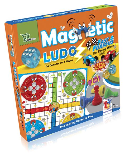 Magnetic LUDO – Fast & Furious – Gamex Cart