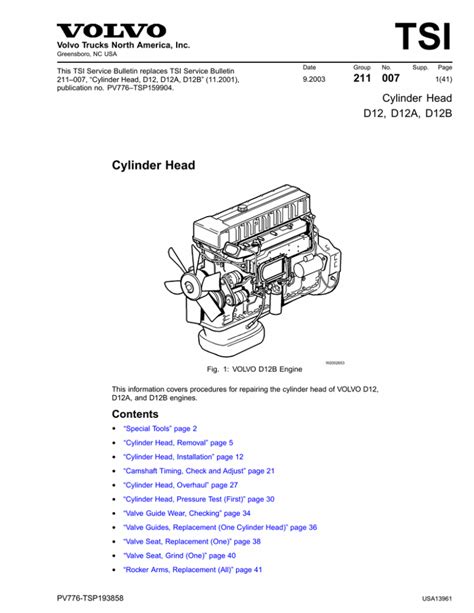 Volvo D12 Belt Diagram