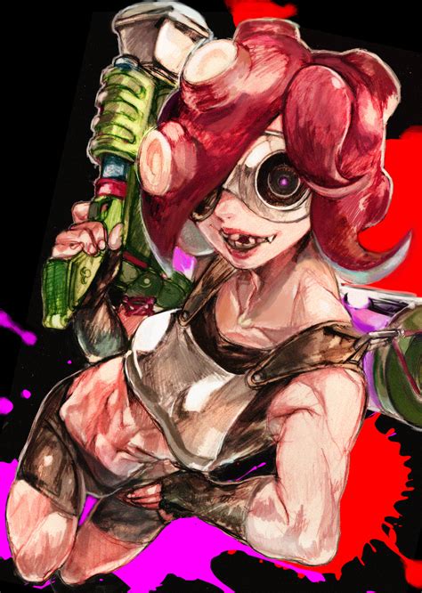 Octoling And Takozonesu Splatoon And More Drawn By Matsuba