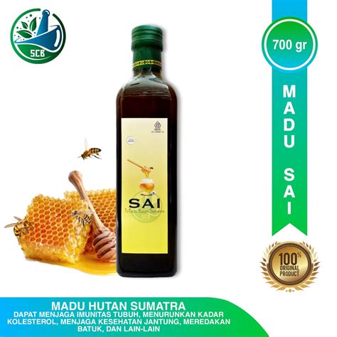 Jual SAI Madu Hutan Sumatera Madu Kuning Manis 700 Gram Asli Original