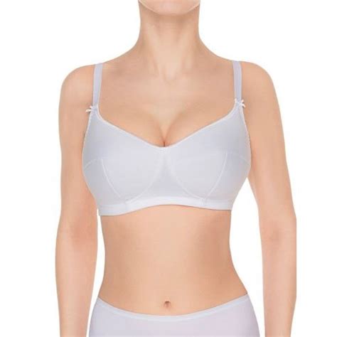 Plain Padded Ladies White Cotton Bra For Daily Wear Size S Xxl At Rs