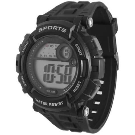 Lcd Wr 30m Sports Watch Brandability