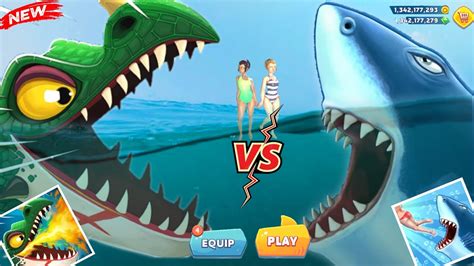 Hungry Shark All Sharks And All Dragons Unlocked Hungry Shark Evolution Vs Hungry Dragon