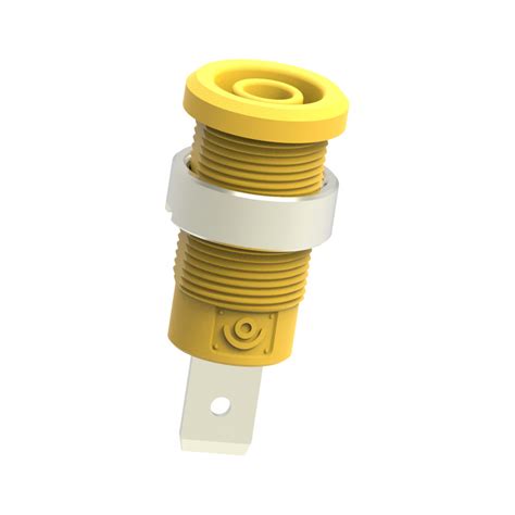 Mm Safety Banana Socket With Mm Round Nut X Mm Flat