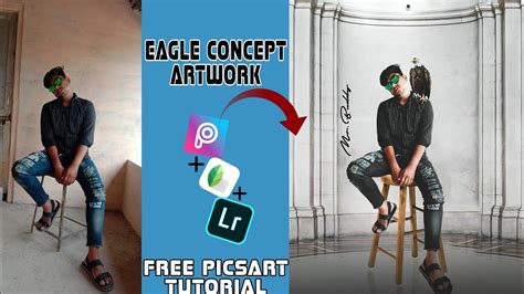 EAGLE CONCEPT PHOTO EDITING Photo Editing Tutorial In Picsart