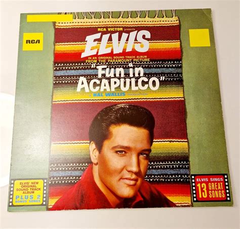 Elvis Presle Schallplatte Fun In Acapulco Kaufen Auf Ricardo