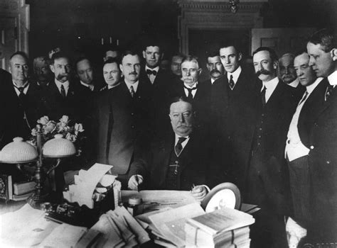 United States President William Howard Taft signing the Arizona
