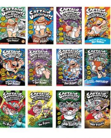 Captain Underpants Slipcase (Books 1 - 12) by Dav Pilkey - 9781760277888