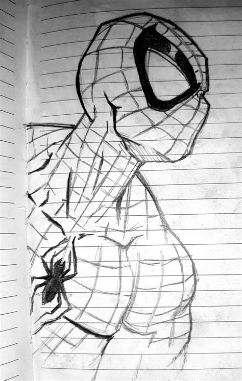 Spiderman Art Sketch Marvel Spiderman Art Batman Drawing Chicano