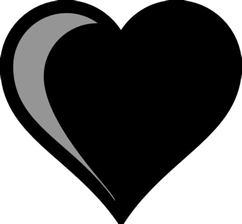 Download Black Heart Png Hd Transparent Png