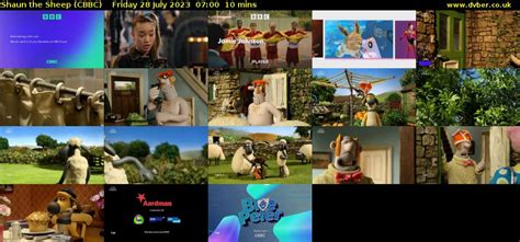 Shaun The Sheep Cbbc 2023 07 28 0700