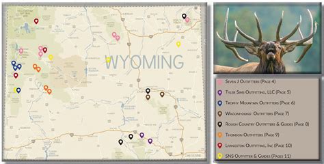 Wyoming Elk Hunt Brochure & Map