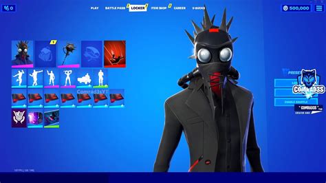 Fortnite October Crew Pack Showcase Chaos Origins Skin Back Bling