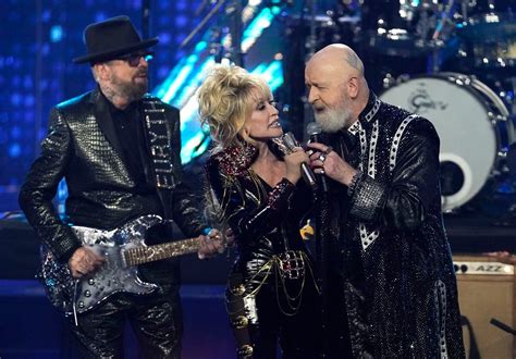 Metal Star Rob Joins Dolly In Hall Of Fame As Judas Priest Inducted