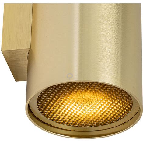 Design Wandleuchte Gold Rund Flammig Sab Honey