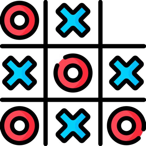 Tic Tac Toe Special Lineal Color Icon