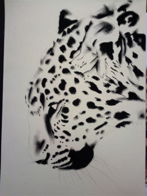 Amur Leopard Wip 1 By Narufag On Deviantart