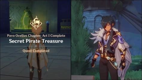 Secret Pirate Treasure Locations Genshin Impact Mystery Of The Arcadian