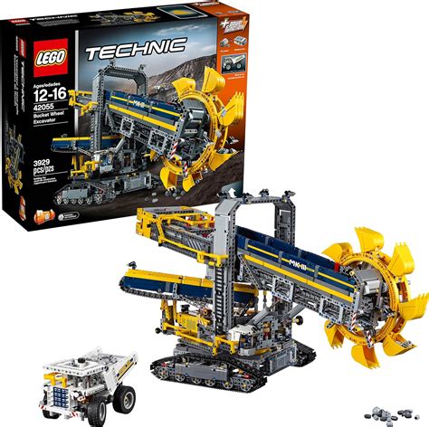 LEGO Technic Excavator Construction Toy 42055 Amazon Co Uk Outlet