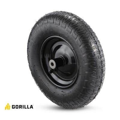 Gorilla In Pneumatic Universal Wheelbarrow Tire Gtp Wb The Home