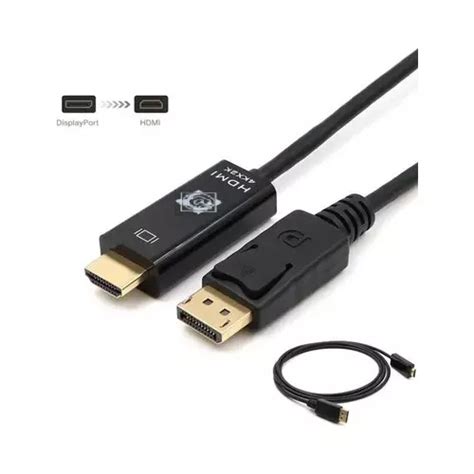 Cable Adaptador Displayport Macho A Hdmi Macho Delcom 2mt MercadoLibre