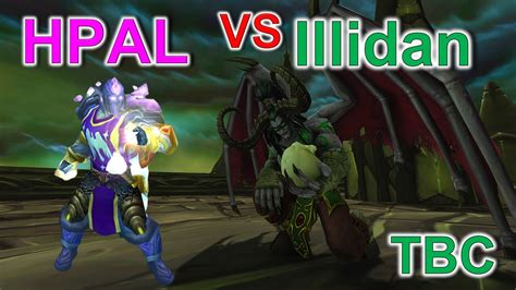 Tbc Raid Holy Paladin Illidan Pov Black Temple Youtube