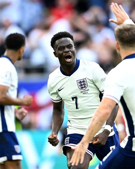 Epic Comeback Saka Leads England To Victory Over Switzerland In EURO