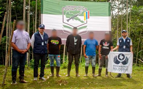 Colombia Iglesia Católica Y Defensoría Del Pueblo Logran Liberación De 4 Personas Secuestradas