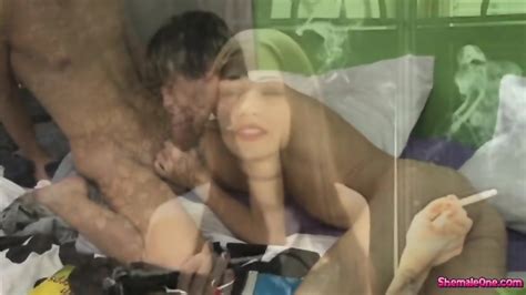 Sissy Training To Make Straight Guy Enjoy Gay Sex By Sexy Smoking Girl