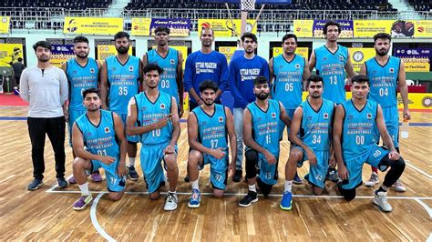 Uttar Pradesh V Rajasthan Th Quarter Basketball Match St Senior