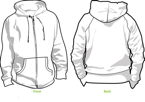 Top Desain Jaket Hoodie Coreldraw 1001desainer