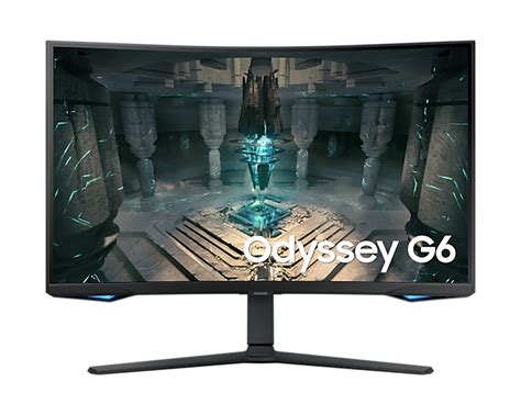 32 Inch Odyssey G6 Curved Gaming Monitor Samsung Uk