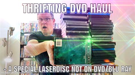 New Thrift Store Dvdblu Ray Finds Plus A Very Special Laserdisc Youtube