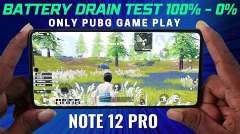 Redmi Note Pro Battery Drain Test Only Pubg Play Heating