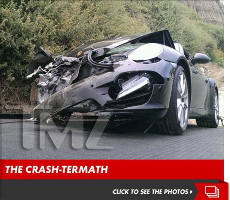 Lindsay Lohan Crash -- NO WAY Porsche's Brakes Failed | TMZ.com