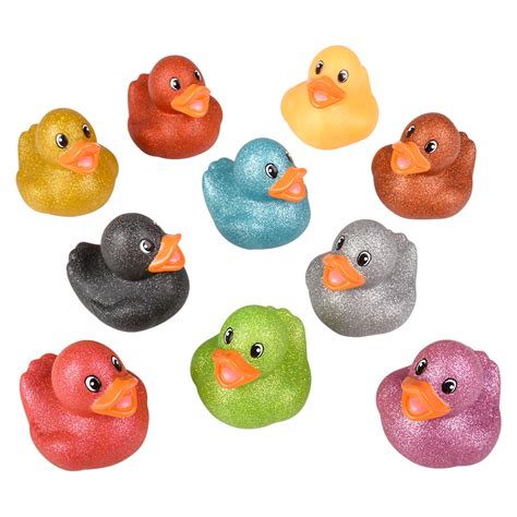 Glitter Rubber Ducky Assortment