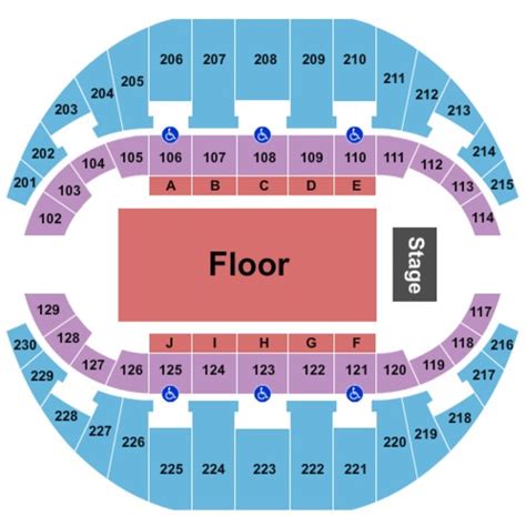 Burton Coliseum Seating Chart Pe