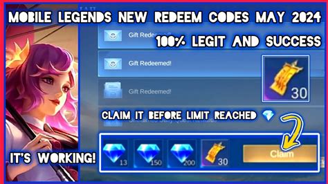 Mlbb Redeem Codes May Mobile Legends Redeem Codes Today It S