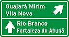 Placas de Trânsito Placas de Indicação Placas de Identificação e