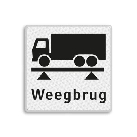 Verkeersbord Weegbrug Vrachtwagens Kopen Bestel Nu