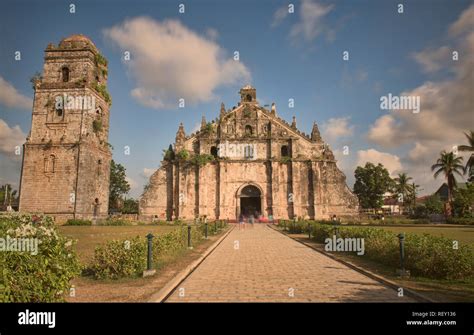 The Unesco World Heritage Paoay St Augustine Church Paoay Ilocos