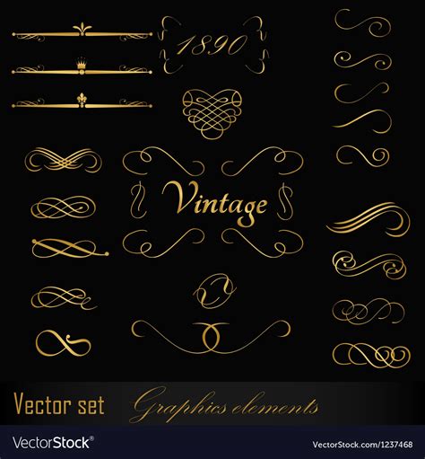 Elements Royalty Free Vector Image - VectorStock