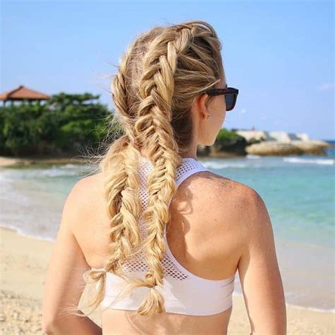 Double Fishtail Braids Styling Ideas For