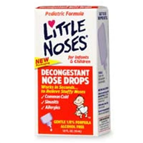 Buy Little Noses Decongestant Nose Drops For Infants And Childrens 12