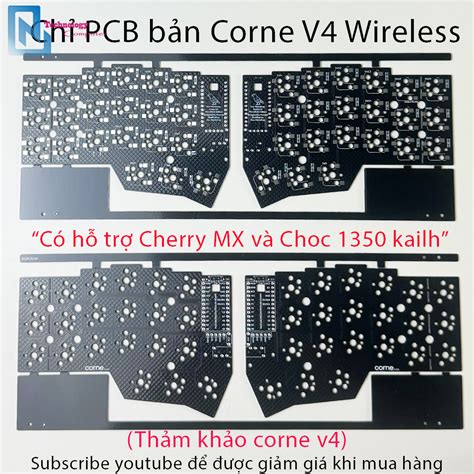M Ch Pcb Keyboard Corne B N L M Ch Layout N T C Ch N Hot Swap Led Rgb I U Ch Nh Qua Qmk