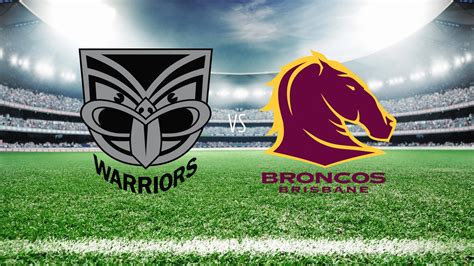 Warriors Vs Broncos KonaShoheb