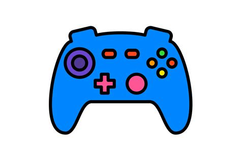 Game Controller Filled Line Icon Graphic By Mahi Icons Creative Fabrica