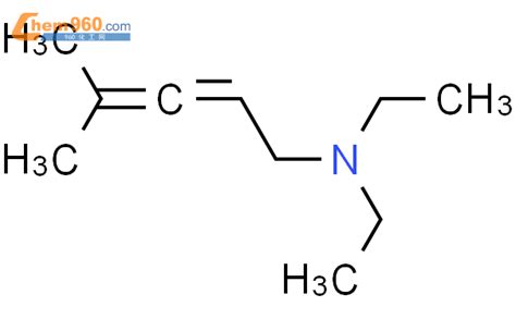 146086 06 8 2 3 Pentadien 1 amine N N diethyl 4 methyl 化学式结构式分子式mol