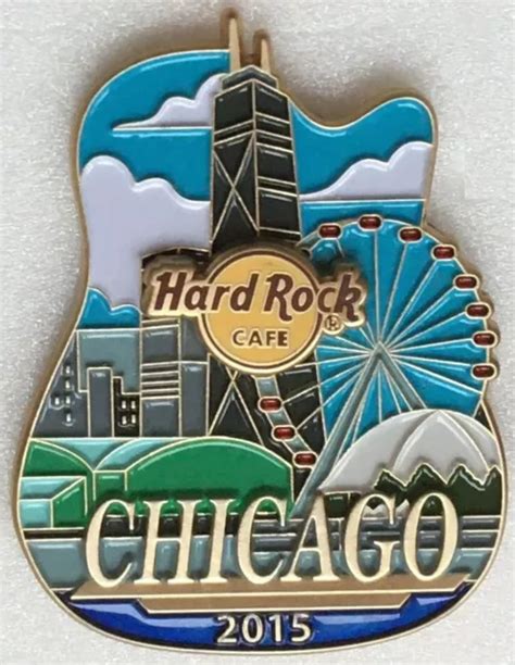 HRC HARD ROCK Cafe Core City Icon Series 2015 Chicago LE300